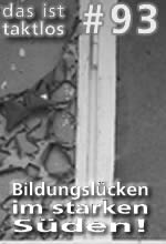 Bildungs-Lücken im starken Süden?