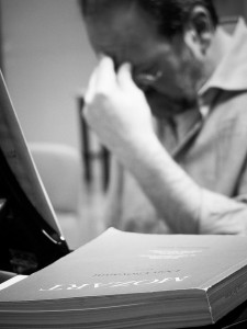 Mozart liegt flach