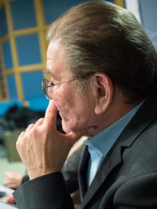 Theo Geißler. Moderator