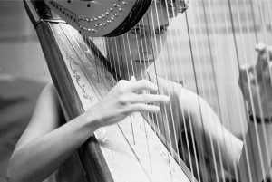 Charlotte Balzereit (Harfenistin Wiener Philharmoniker)